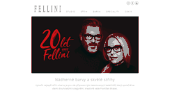 Desktop Screenshot of fellini.cz
