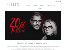 Tablet Screenshot of fellini.cz